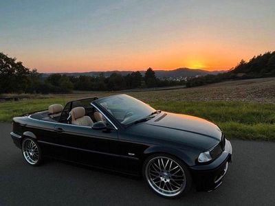 Usata BMW 320 Cabriolet 170 CV (125 kW) 2001 Nero Cabrio