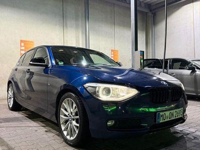 Gebraucht BMW 118 Urban Line 143 PS (105 kW) 2011 Blau Kleinwagen