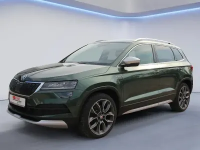 Gebraucht Skoda Karoq Scout 4x4 150 PS (110 kW) 2020 Grün SUV