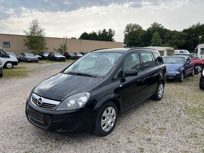 Gebraucht Opel Zafira Family 125 PS (91 kW) 2012 Schwarz Van / Kleinbus