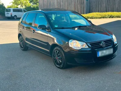 Gebraucht VW Polo 60 PS (44 kW) 2007 Schwarz Kleinwagen