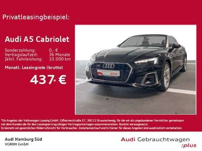 gebraucht Audi A5 Cabriolet S line 45 TFSI quattro S tronic