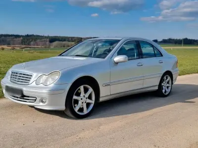 Brugt Mercedes C230 204 HK (150 kW) 2006 Sølv Sedan