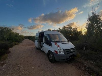 Gebraucht Ford Transit 103 PS (75 kW) 2007 Weiß Van / Kleinbus