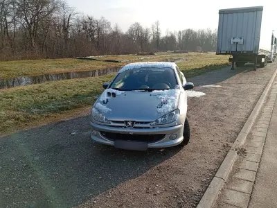 Gebraucht Peugeot 206 CC Quiksilver 109 PS (80 kW) 2005 Silber Cabrio