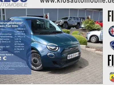 Usata Fiat 500e 86 kW (118 CV) 2023 Verde Berlina