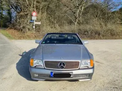 Gebraucht Mercedes SL500 326 PS (239 kW) 1992 Silber Cabrio