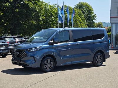 Blau Neu 2025 Ford Tourneo Custom Titanium Van | 56.990 € (Fairer Preis)