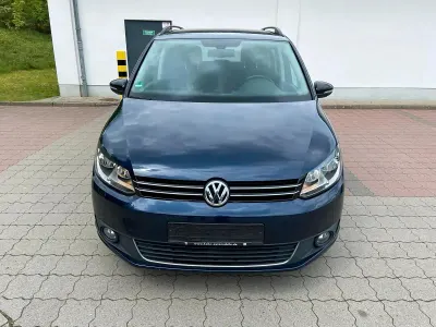 Gebraucht VW Touran Match 115 PS (84 kW) 2012 Blau Van / Kleinbus