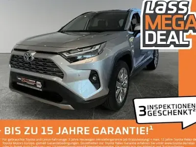 Gebraucht Toyota RAV4 Hybrid Lounge 218 PS (160 kW) 2025 Silber SUV