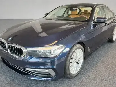 Brugt BMW 520 Luxury Line 190 HK (139 kW) 2018 Blå Sedan