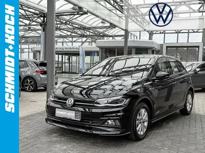 Gebraucht VW Polo Highline 95 PS (69 kW) 2018 Schwarz (schwarz) Kleinwagen