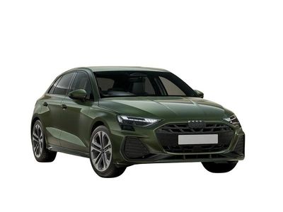 Neu Audi A3 S-Line 204 PS (150 kW) 2025 [m4m4] distriktgrün metallic Limousine