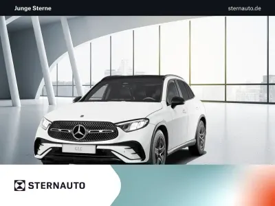 Gebraucht Mercedes GLC200 AMG line 204 PS (150 kW) 2025 Unilack polarweiß SUV