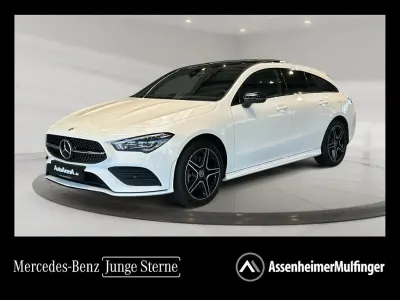 Gebraucht Mercedes CLA250e AMG 160 PS (117 kW) 2023 Weiß Coupé