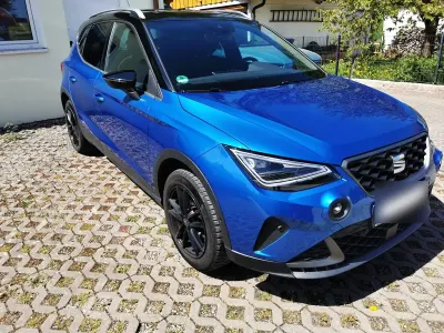 Brugt Seat Arona FR 110 HK (80 kW) 2022 Blå SUV