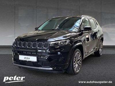 Neu Jeep Compass Summit 131 PS (96 kW) 2025 Solid black SUV