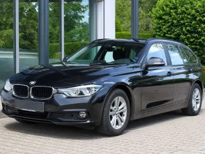 Gebraucht BMW 316 Advantage 116 PS (85 kW) 2015 Schwarz Kombi
