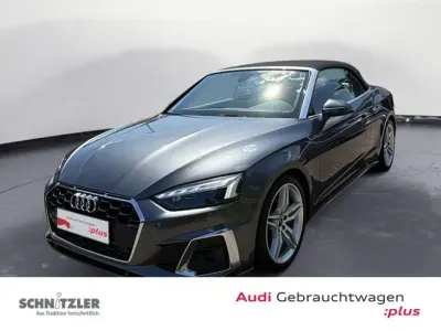 Gebraucht Audi A5 Cabriolet S-Line 265 PS (194 kW) 2023 Grau Cabrio