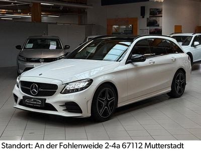 Gebraucht Mercedes C300 AMG line 258 PS (189 kW) 2019 Polarweiss Kombi