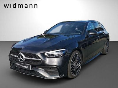 Gebraucht Mercedes C180 AMG line 170 PS (125 kW) 2024 Metalliclack graphitgrau Kombi