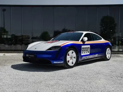 Usata Porsche Taycan 4S 419 kW (571 CV) 2020 Grigio Berlina
