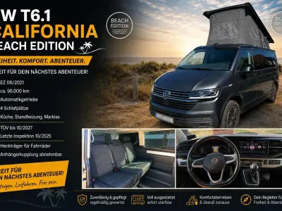 Gebraucht VW California Edition 150 PS (110 kW) 2021 Grau Van