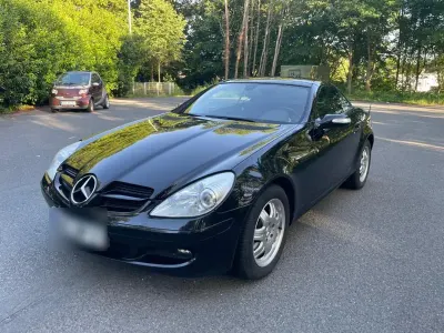 Gebraucht Mercedes SLK200 163 PS (119 kW) 2006 Schwarz Cabrio