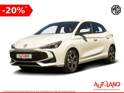 Neu MG MG3 116 PS (85 kW) 2025 Weiß Kleinwagen