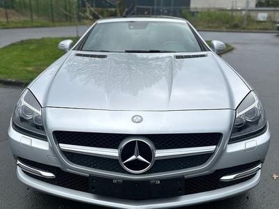 Usata Mercedes SLK200 184 CV (135 kW) 2015 Argento Cabrio