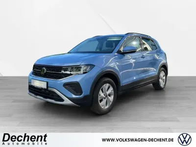 Gebraucht VW T-Cross Life 95 PS (69 kW) 2024 Blau SUV