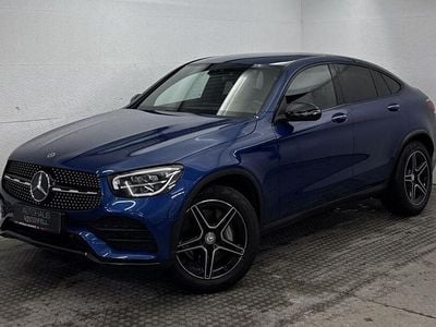 Usata Mercedes GLC300 AMG 245 CV (180 kW) 2021 Blu Coupé