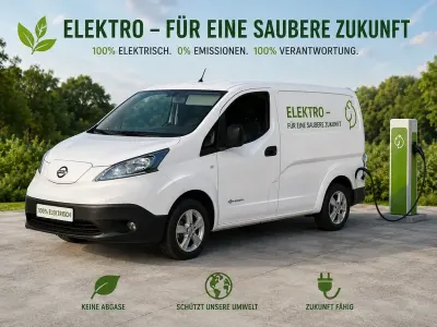 Gebraucht Nissan e-NV200 80 kW (109 PS) 2016 Weiß Van / Kleinbus
