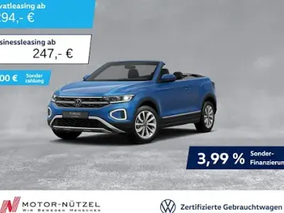 Gebraucht VW T-Roc Style 116 PS (85 kW) 2025 Blau SUV