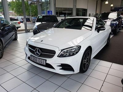 Weiß Gebraucht 2018 Mercedes C200 AMG Cabrio | 33.900 € (Fairer Preis)