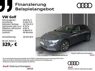 Gebraucht VW Golf VIII Move 116 PS (85 kW) 2024 Grau Limousine