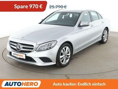 Gebraucht Mercedes C180 Avantgarde 156 PS (114 kW) 2020 Silber Limousine