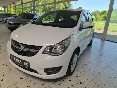 Gebraucht Opel Karl 75 PS (55 kW) 2015 Schneeweiss/summitwhite/arctic Kleinwagen