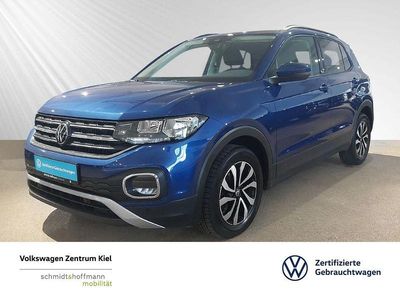 Gebraucht VW T-Cross Active 95 PS (69 kW) 2022 Blau) (blau SUV