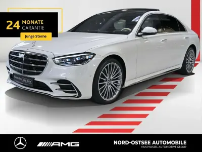 Gebraucht Mercedes S580 AMG 503 PS (369 kW) 2023 Manufaktur diamantweiß bright Limousine