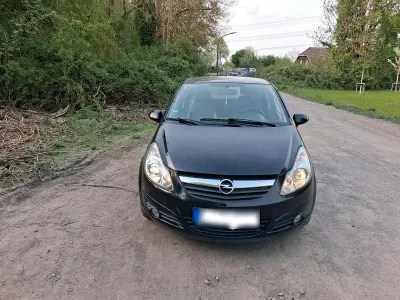 Gebraucht Opel Corsa 80 PS (58 kW) 2010 Schwarz Kleinwagen