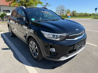 Brugt Kia Stonic Platinum Edition 120 HK (88 kW) 2019 Sort SUV