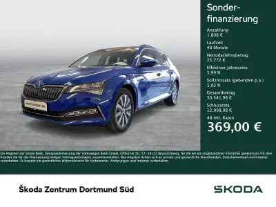 Gebraucht Skoda Superb Ambition 218 PS (160 kW) 2023 Blau Kombi