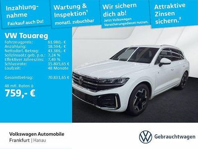 Weiß Gebraucht 2025 VW Touareg R-line SUV | 61.980 € (Superpreis)