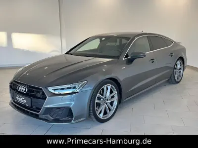 Begagnad Audi A7 S-Line 286 HK (210 kW) 2019 Grå Sedan