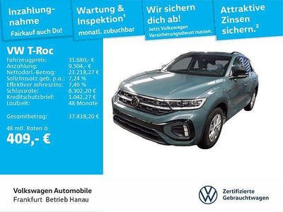 Gebraucht VW T-Roc R-line 150 PS (110 kW) 2025 Z3 petroleum blue metallic SUV