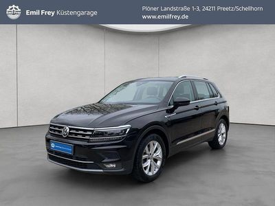Gebraucht VW Tiguan Highline 150 PS (110 kW) 2019 Schwarz SUV