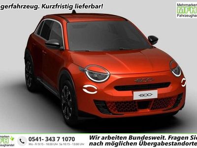 Neu Fiat 600 La Prima 110 PS (80 kW) 2025 Sole orange metallic SUV