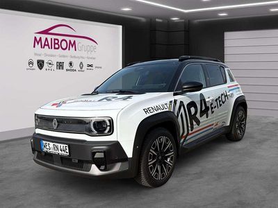 Gebraucht Renault 4 E-Tech Iconic 110 kW (150 PS) 2025 Arktisweiß mit schwarzem dach SUV