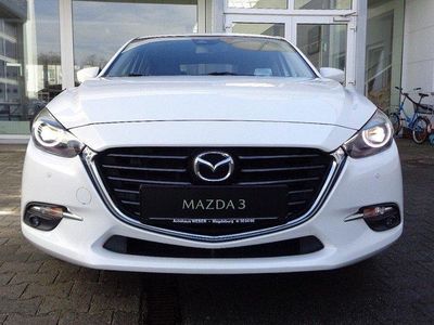 Gebraucht Mazda 3 Sports-Line 165 PS (121 kW) 2019 Weiß Limousine